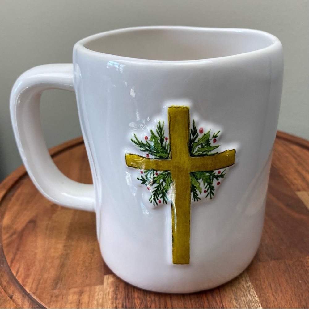 Rae Dunn PEACE BE WITH YOU mug